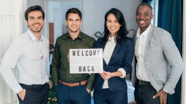 First Time In the Office: Helping Remote Hires Transition To On-site
